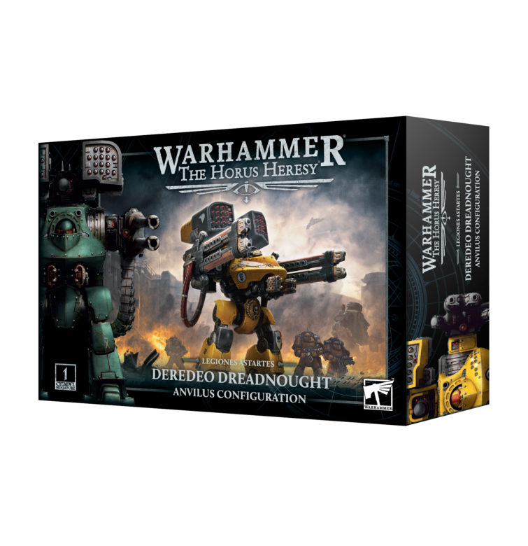 Legiones Astartes Deredeo Dreadnought Anvilus Configuration